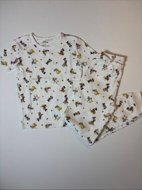 Disney x Janie and Jack Easter Pajama Set Kids Size 10 Mickey Minnie